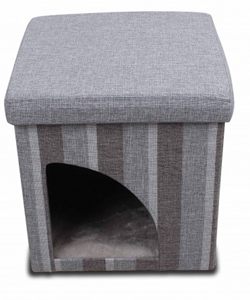 Cama para cães e gatos Eurosiam Cubo em Puff