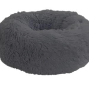 Cama para cães e gatos puff basket Gris