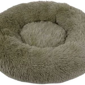 Cama para cães e gatos puff basket Verde Oliva