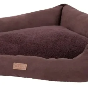 Cama para cães e gatos Sofa Basic Suede Corner Marron