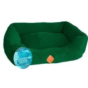 Cama para cães e gatos Sofa Peluche Verde