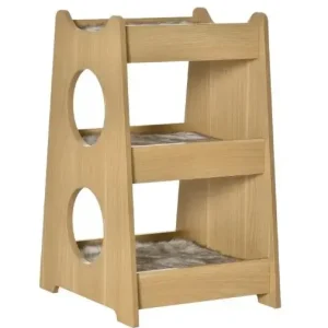 Cama para gatos com 3 níveis e almofadas