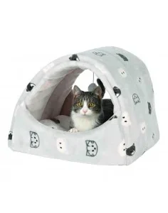 Cama para Gatos Gruta "Mimi" (Cinzenta)