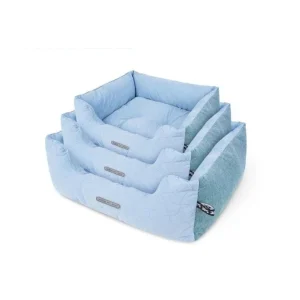 Cama Quadrada Azul Claro – BPS
