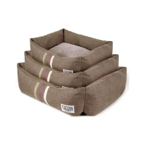 Cama Quadrada Castanho Escuro – BPS