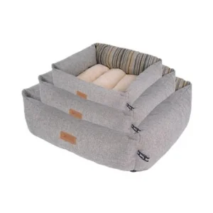 Cama Quadrada Cinzenta – BPS