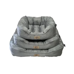 Cama Quadrada Cinzenta Impermeável – BPS