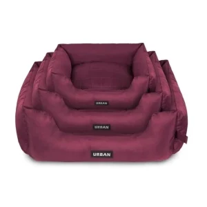 Cama Quadrada Vinho de Algodão – BPS