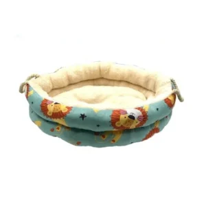 Cama Redonda 50Cm Azul C/Leões – BPS