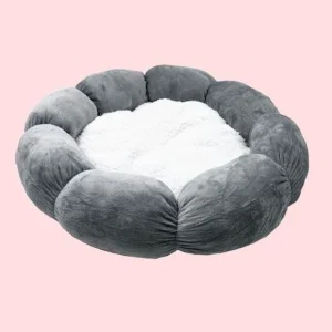 Cama Redonda 50Cm Preto/Cinzento – BPS