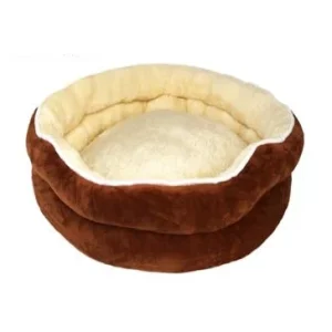 Cama Redonda C/Pelo 60Cm Castanha – BPS