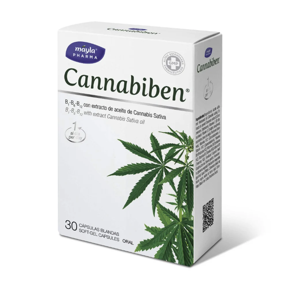 Cannabiben® Cápsulas – Máyla® Pharma (30 cápsulas)