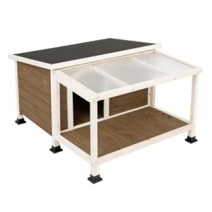 Casota de madeira Doug para cães