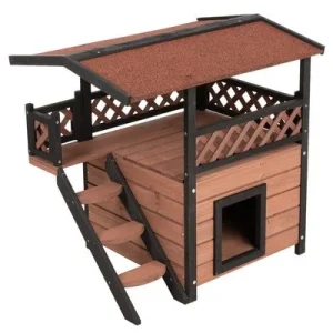Casota Maisonette para gatos e cães de porte pequeno