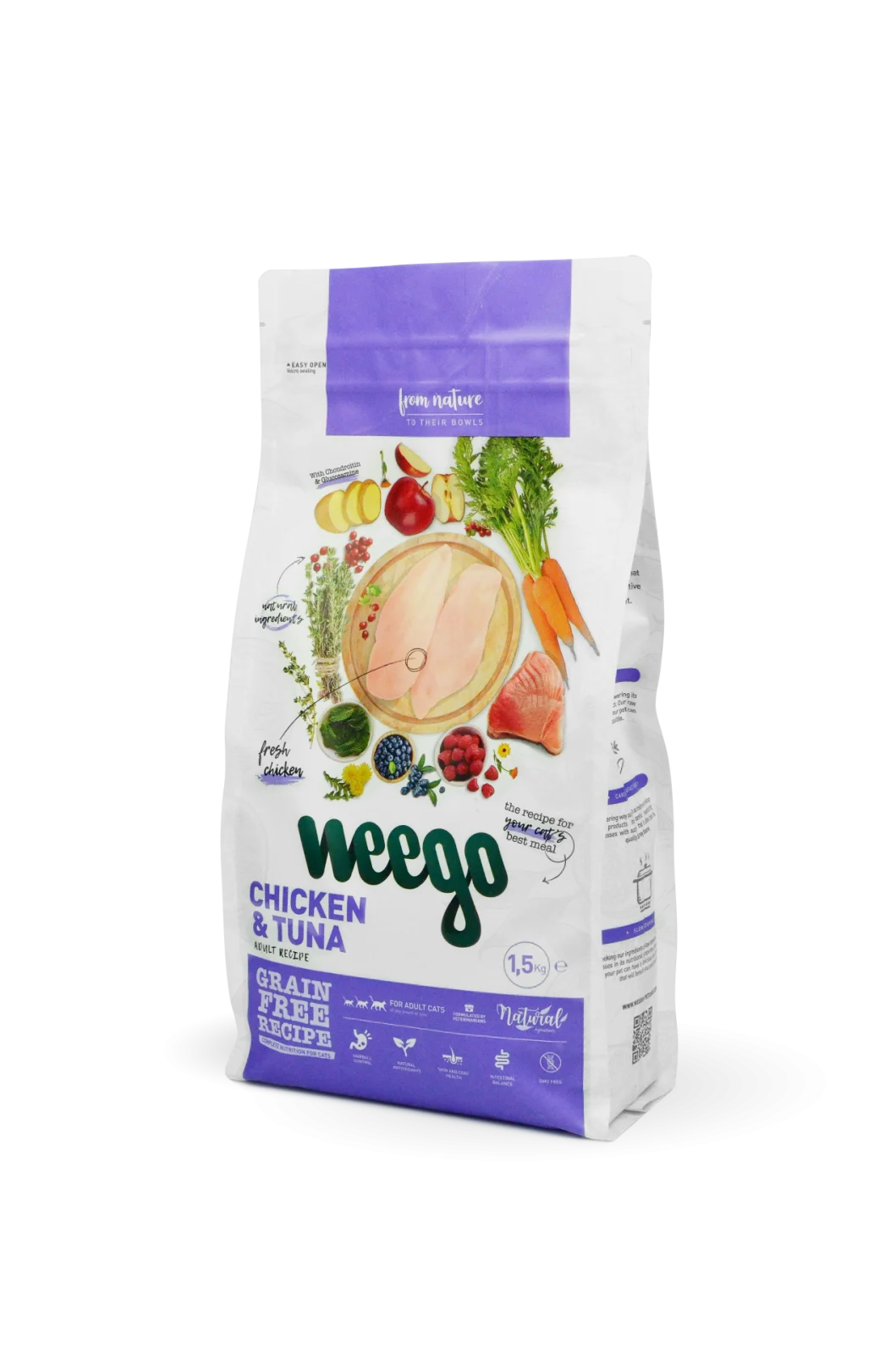 Cat Adult Frango e Atum – Weego