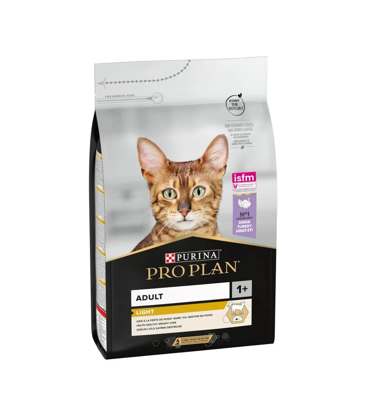 Cat Adult Light Peru e Arroz 3Kg – Pro Plan