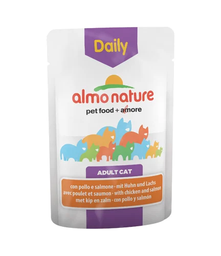 Cat Daily C/Frango e Salmão 70Gr – Almo Nature - Image 2