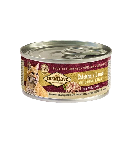 Cat Grain-Free Wet Frango e Borrego 100Gr – Carnilove - Image 2