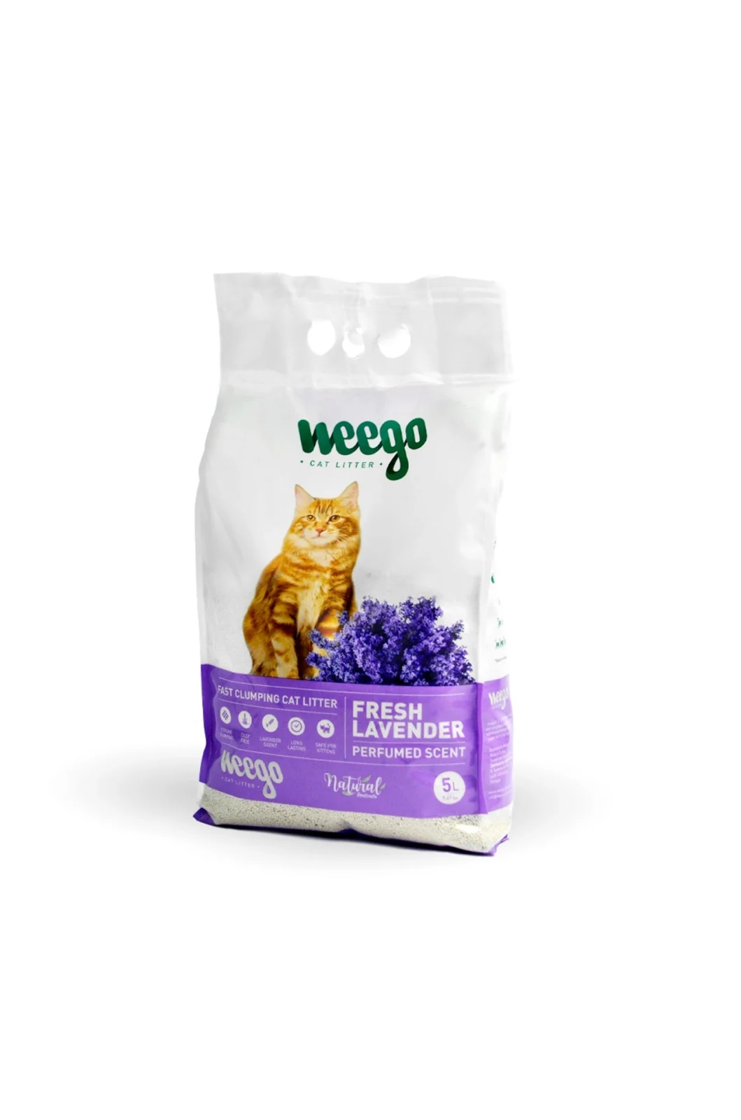 Cat Litter Lavanda 5L – Weego