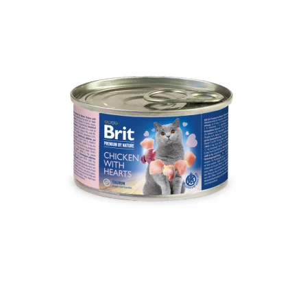 Cat Wet Frango C/Corações 200Gr – Brit