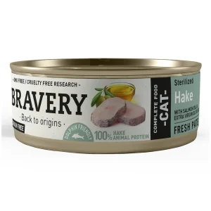 Cat Wet Sterilized Pescada 70gr – Bravery