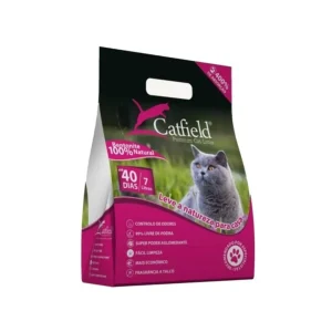 Catfield Talco – Areia aglomerante de bentonite para gatos 7L