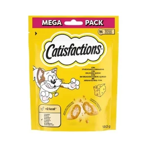 Catisfactions Queijo 180g – Snacks para Gatos – Petiscos lácteos