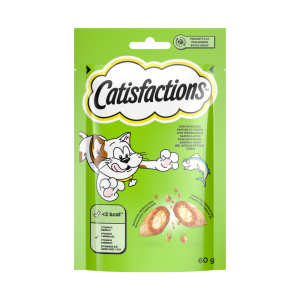 Catisfactions Snacks para gatos – Atum 60g