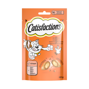Catisfactions Snacks para gatos – Frango 60g