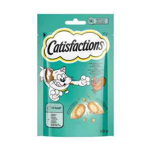 Catisfactions Snacks para gatos – Peru 60g