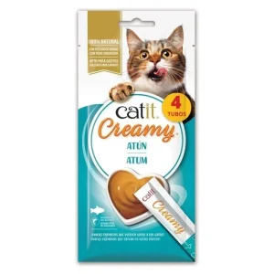 Catit Creamy Atum – Snack cremoso para gatos