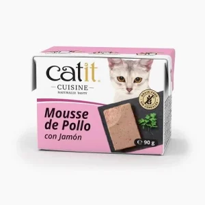 CATIT CUISINE MOUSSE DE FRANGO COM PRESUNTO