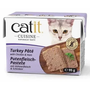 CATIT CUISINE PATÉ DE PERU COM FRANGO 95GR