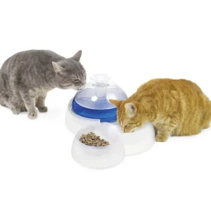 Catit Fresh & Clear – Fonte de água com taça para gatos 3 L