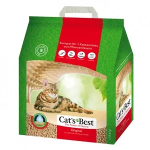 Cat’s Best Original Areia para gato ecológica – Quantidade: 5 L