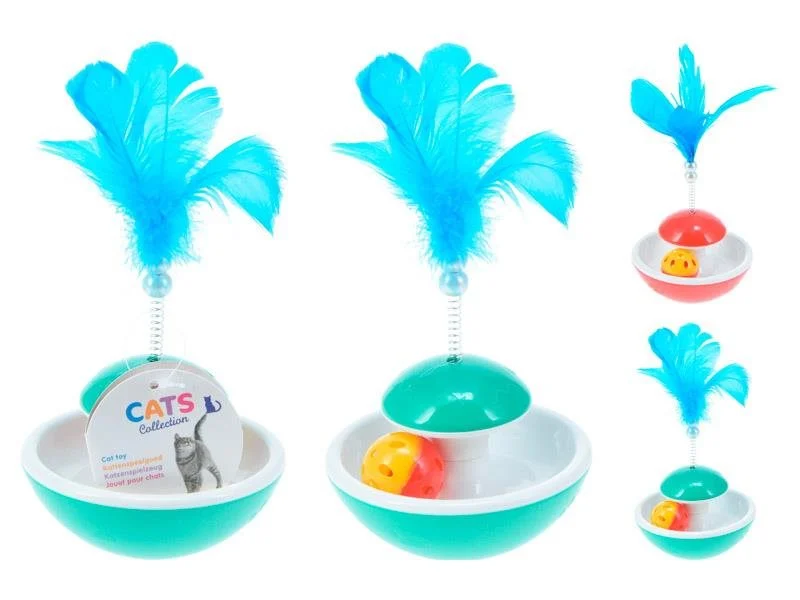 Cats Collection Bola Interativa com Penas e Guizo para Gatos
