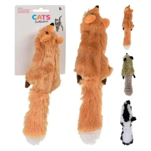 Cats Collection Peluche Esquilo Achatado para Gatos