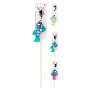 Cats Collection Varinha com Peixe e Penas para Gatos