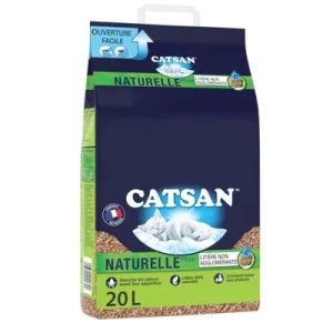 Catsan Naturelle Plus areia vegetal absorvente para gatos