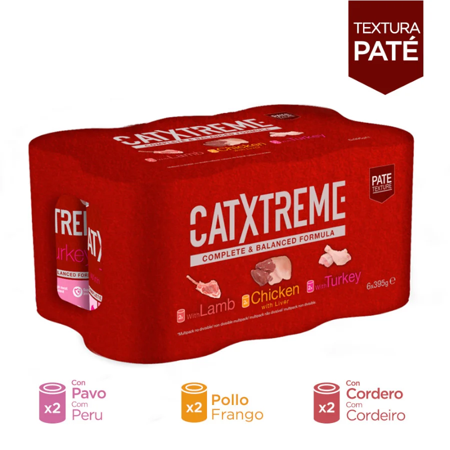 Catxtreme Multipack patê em lata para gatos - Image 2
