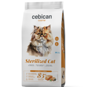 Cebican Cosmo Sterilized Cat com Salmão