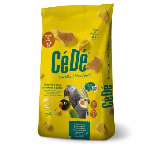 CéDé Alimento de Ovo para Papagaios e Grandes Periquitos – Quantidade: 10 kg