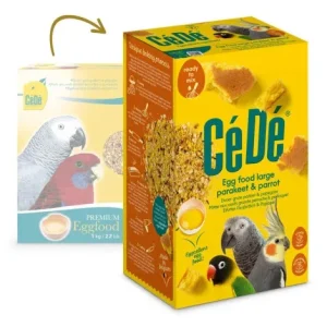 CéDé Alimento de Ovo para Papagaios e Grandes Periquitos – Quantidade: 5 kg