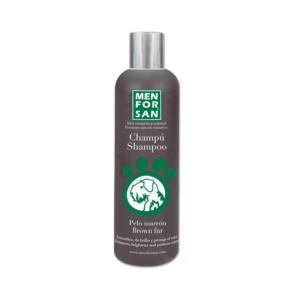 Champô Intensificador para Pêlos Castanhos Menforsan – 300 ml