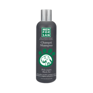 Champô Intensificador para Pêlos Negros Menforsan – 300 ml