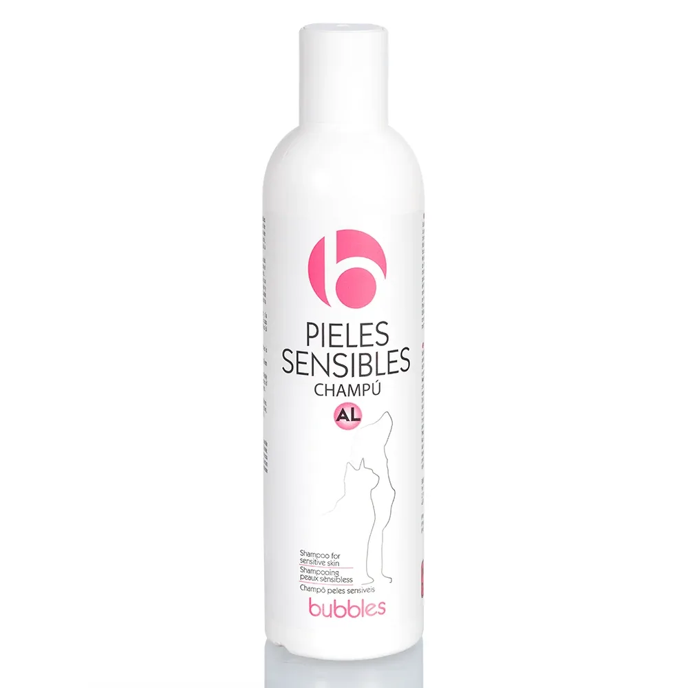 Champ么 para peles sens铆veis Bubbles - Alergias