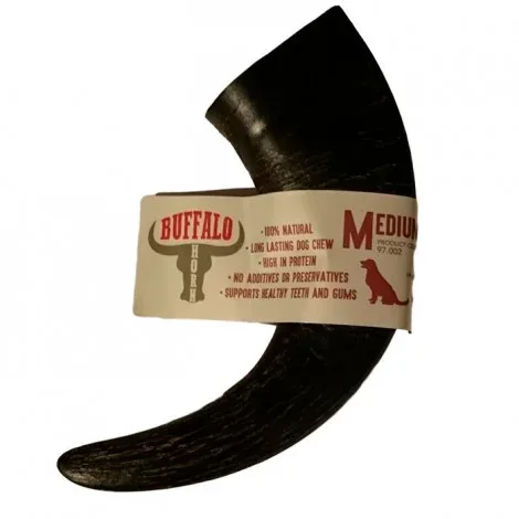 Chifre de búfalo – Highland Dog Chews – Tamanho: M
