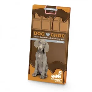 Chocolate de manteiga de amendoim para cão – Duvo Plus – Quantidade: 100 g