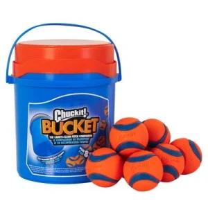 CHUCKIT! Balde com 8 bolas Ultra