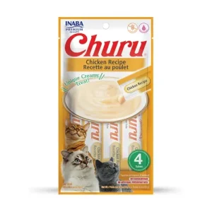 CHURU CAT RECEITA DE FRANGO 4X14 GR
